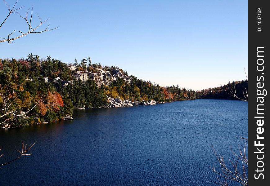 Minnewaska state park, NY, fall