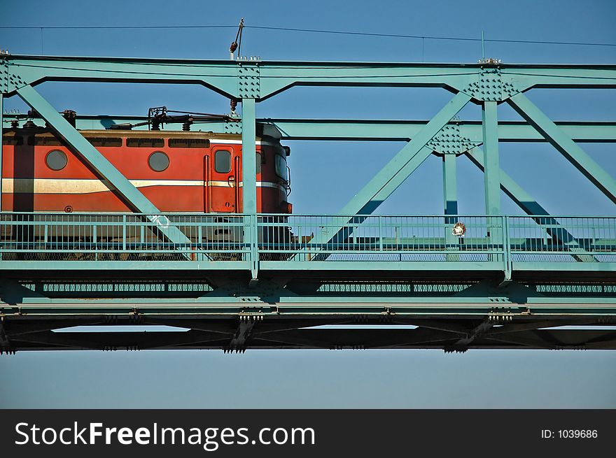 Train On The Bridge