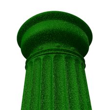 3d Illustration Of A Green Column Stock Image 3d Illustration Of A Green Column Stock Image
