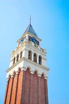 Towering Majestic Clock Tower Royalty Free Stock Photography Towering Majestic Clock Tower Royalty Free Stock Photography