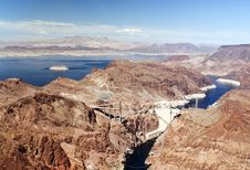 Hoover Dam, Colorado River And Lake Powell Royalty Free Stock Photos Hoover Dam, Colorado River And Lake Powell Royalty Free Stock Photos