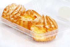 Cream Puff Series 01 Royalty Free Stock Photography Cream Puff Series 01 Royalty Free Stock Photography