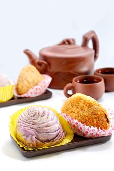 Crispy Yam Puff Series 04 Stock Photos Crispy Yam Puff Series 04 Stock Photos