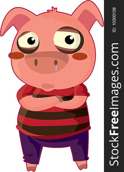 Sick Pig