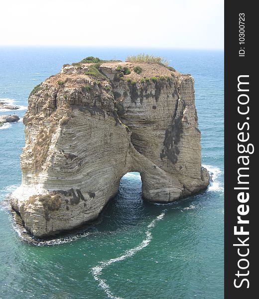 Interesting rocks in the Mediteranean sea