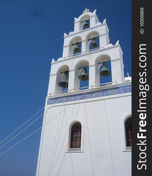 A church on the mediterranean island if Santorini near Crete, in Greece.
Une église sur l'ile Méditerranéenne de Santorin, près de la Crète en Grèce. A church on the mediterranean island if Santorini near Crete, in Greece.
Une église sur l'ile Méditerranéenne de Santorin, près de la Crète en Grèce.