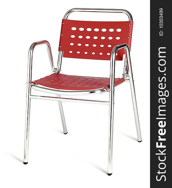 Red Cafe Chair