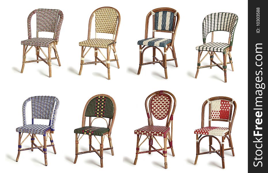 Eight chair designed for restaurant
