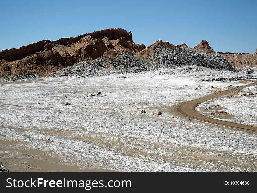 View of Atacama Desert - Chile