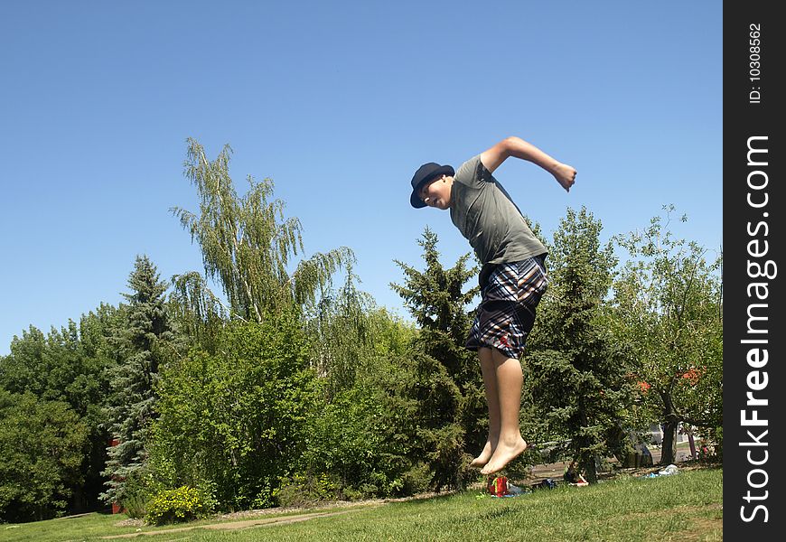 Jumping Boy.