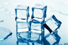 Melting Ice Cubes Royalty Free Stock Image Melting Ice Cubes Royalty Free Stock Image