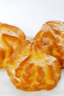 Cream Puff Series 02 Stock Images Cream Puff Series 02 Stock Images