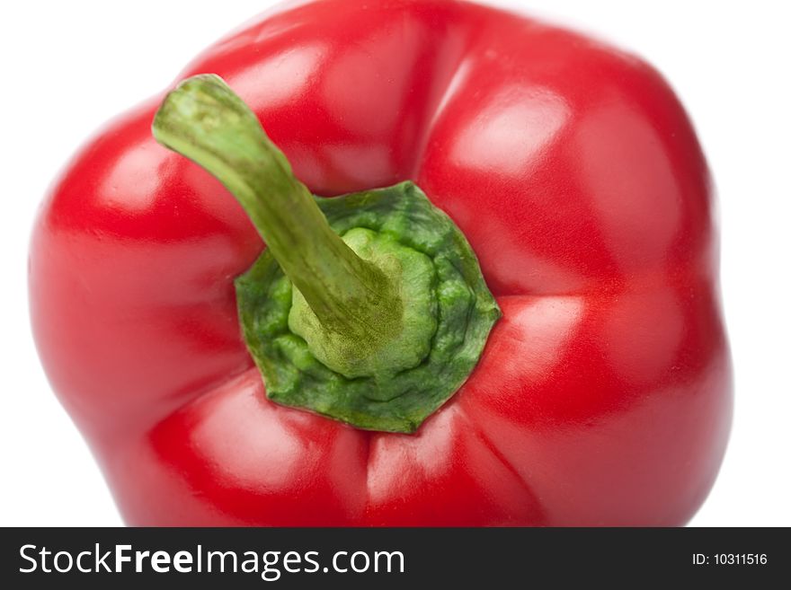 Ripe Paprika Isolated