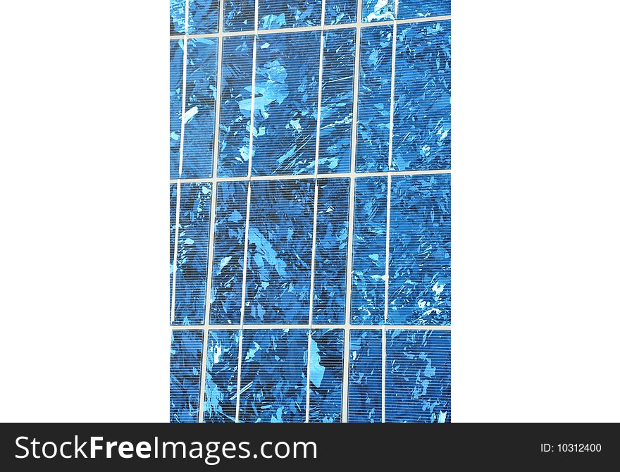 Closeup view of Solar Panel