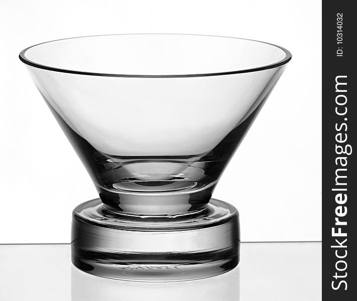 Club liqueur glass isolated clean