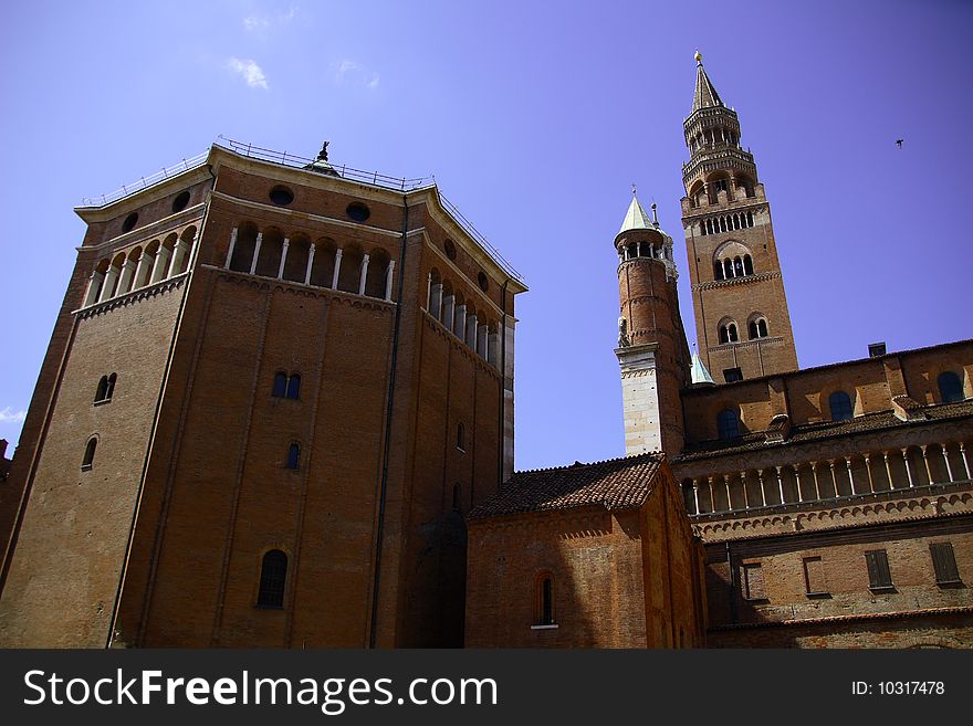 Cathedral and baptistery Cremona