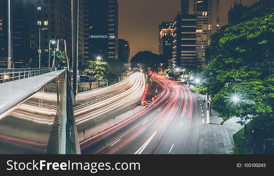 Architecture, Blur, Bridge