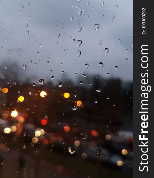 Bokeh, Close-up, Dew, Droplet