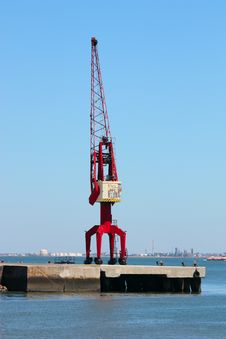 Harbor Crane Stock Photography Harbor Crane Stock Photography