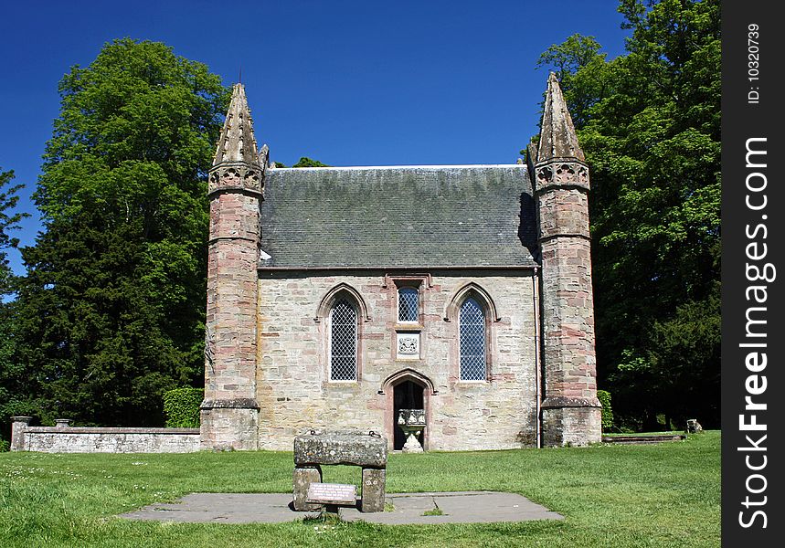 Scotland Scone Palace Chapel