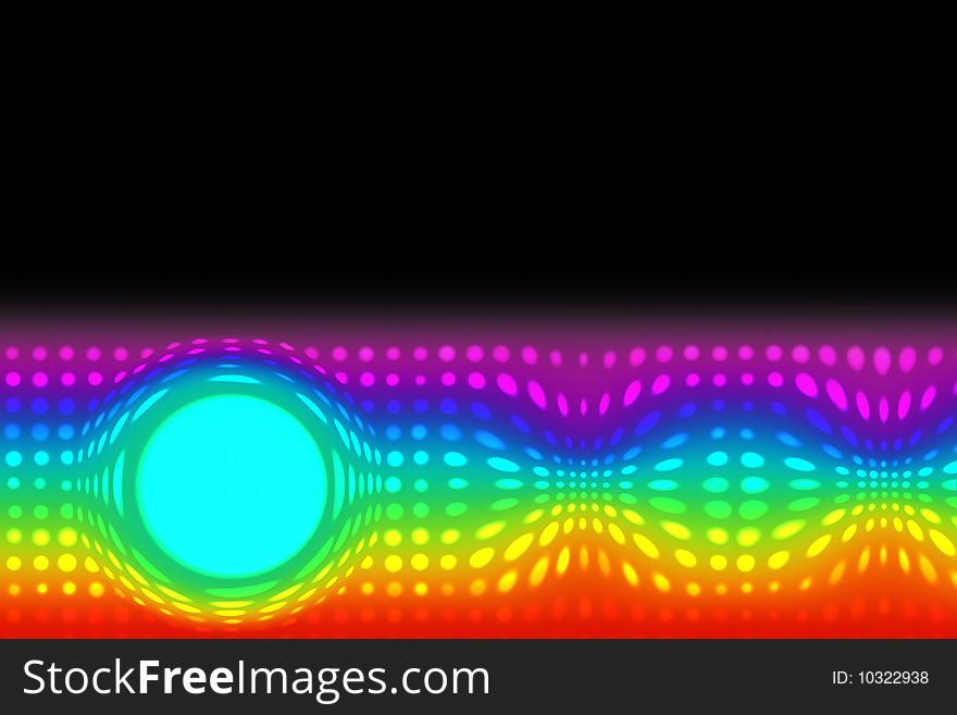 Multicolor Abstract Background With A Pattern From