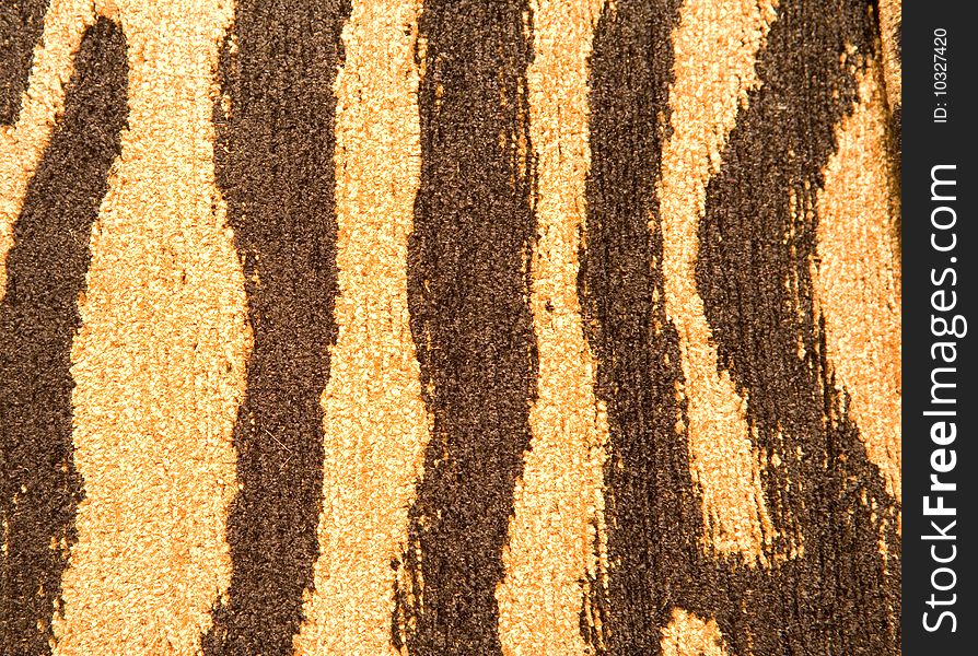 Decorative striped leather texture surface