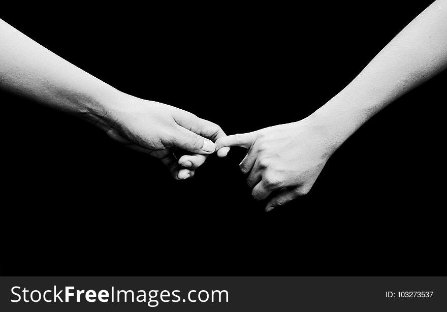 Two Person Hold Hands