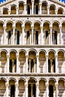 Duomo Cathedral Near The Leaning Tower Pisa Italy Royalty Free Stock Images