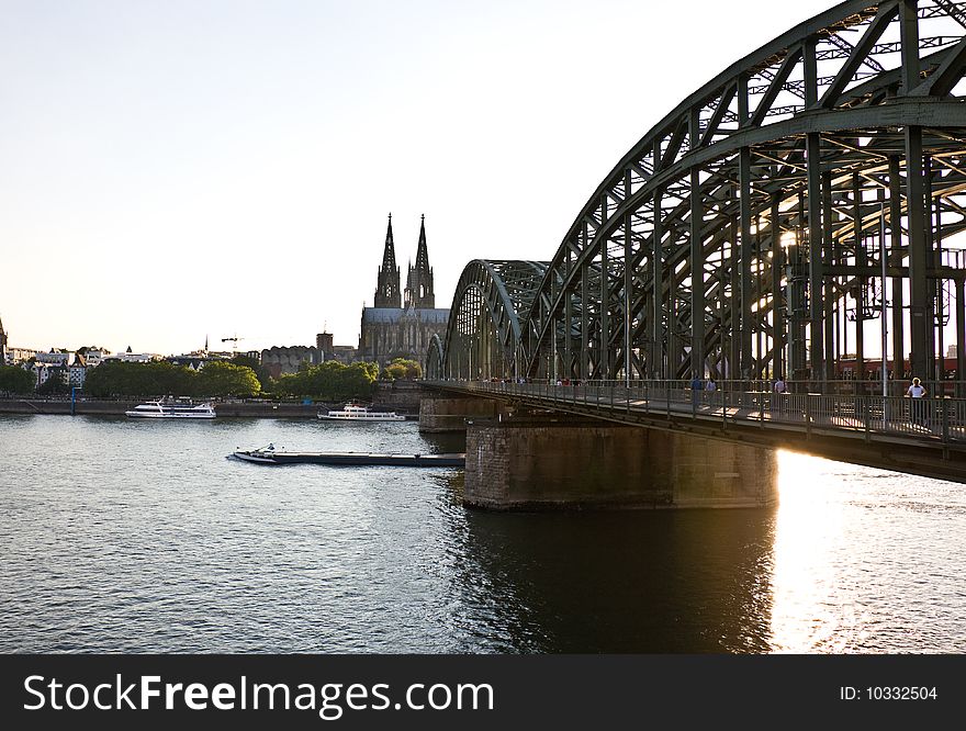 Cologne. The Cologne cathedral