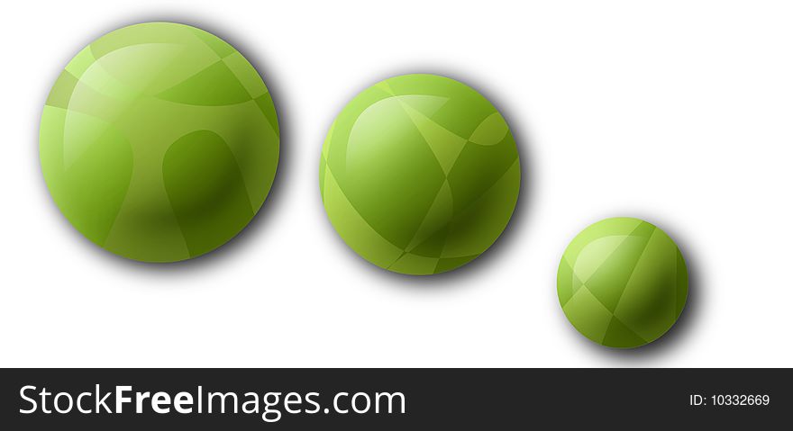 Green Balls / Mouvement / pong throw fall / green world concept. Green Balls / Mouvement / pong throw fall / green world concept