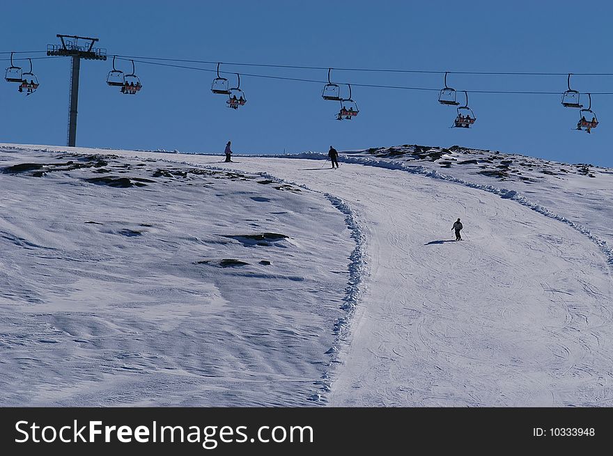 Sport and recreation in the snow - Portugal - Europe