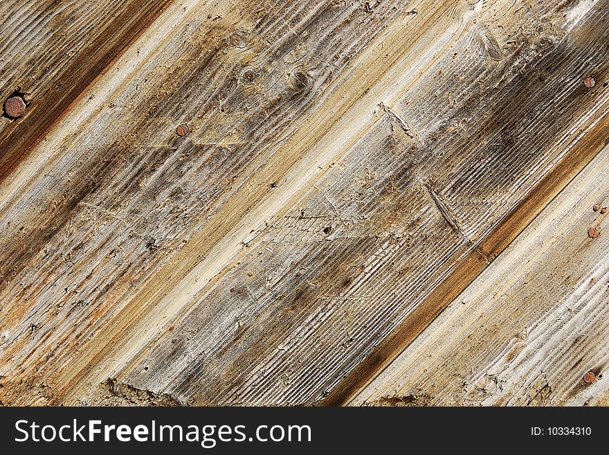 Rough wooden fence texture