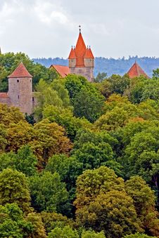 View Of The City Rothenburg In Germany Stock Photography