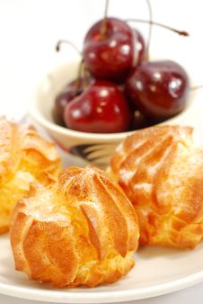 Cream Puff Series 04 Royalty Free Stock Photography Cream Puff Series 04 Royalty Free Stock Photography