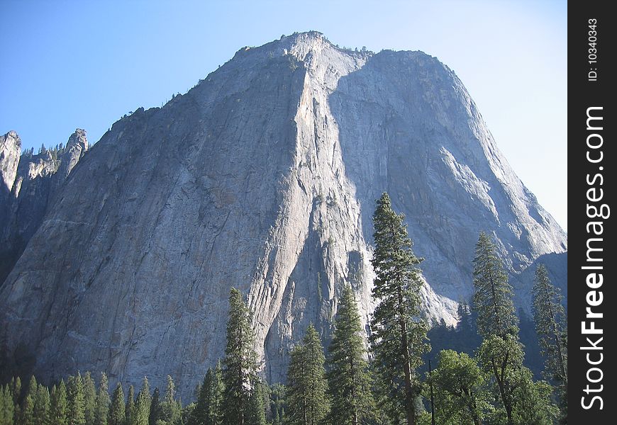 Cathedral Peaks in Yosemite National Park of California, U.S.A.