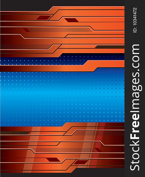 Modern abstract background with technological reasons. Modern abstract background with technological reasons