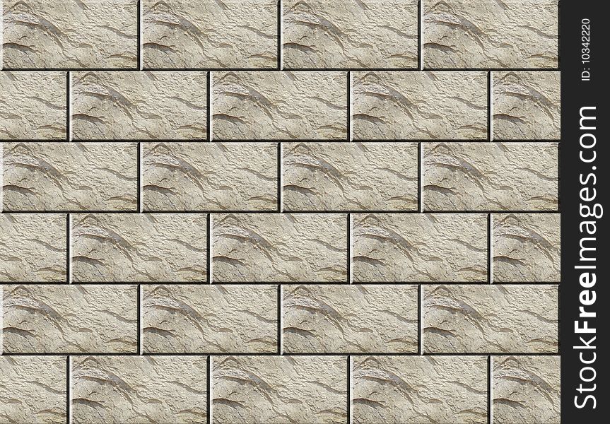 Gray wall squares. Empty background. Abstract illustration