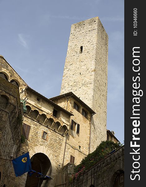 Classic Tuscany Village - San Gimignano. Classic Tuscany Village - San Gimignano