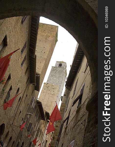 Tuscany, san gimignano