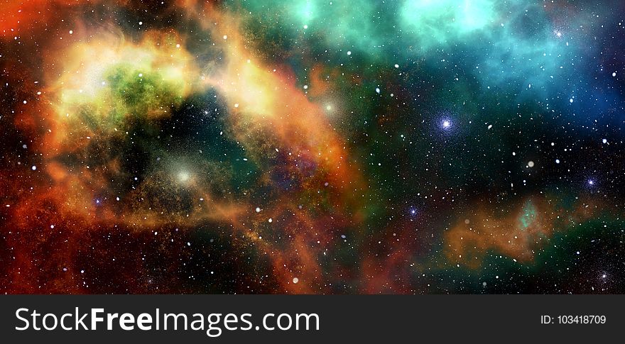 Nebula, Atmosphere, Universe, Outer Space