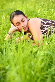 Young Woman Resting Stock Images Young Woman Resting Stock Images