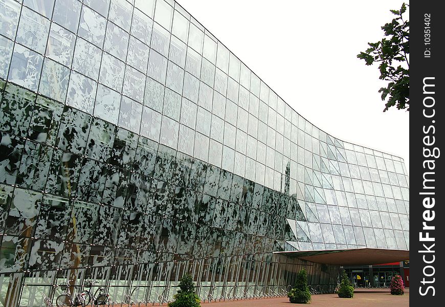 The city hall of Alphen aan den Rijn in the Netherlands. The city hall of Alphen aan den Rijn in the Netherlands