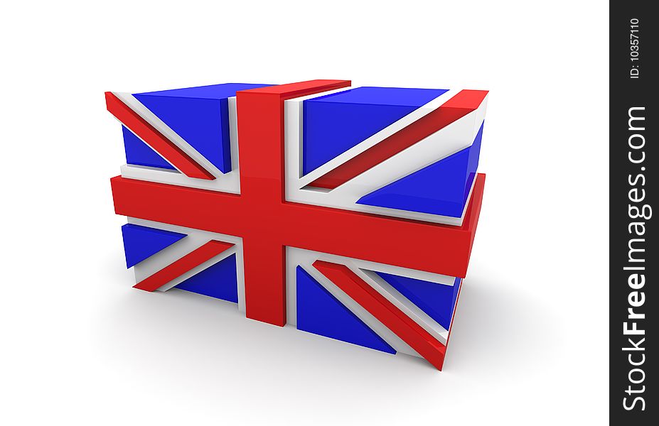 United Kingdom Flag Blocks