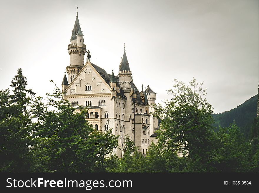 Architecture, Bavaria, Building, Castle