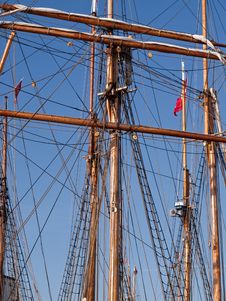Traditional Sailing Royalty Free Stock Photos Traditional Sailing Royalty Free Stock Photos