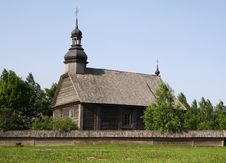 Rural Wooden Church Royalty Free Stock Photo Rural Wooden Church Royalty Free Stock Photo