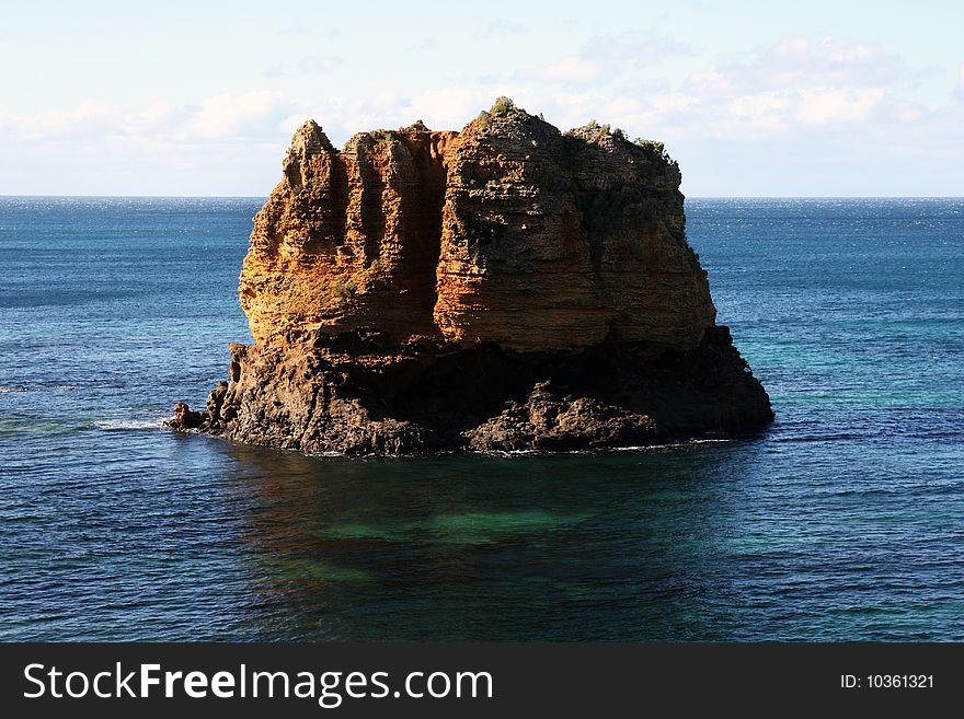 Apostles on the great ocean road.