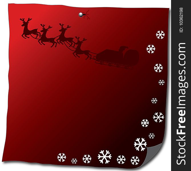 White christmas red paper for you add text here. White christmas red paper for you add text here
