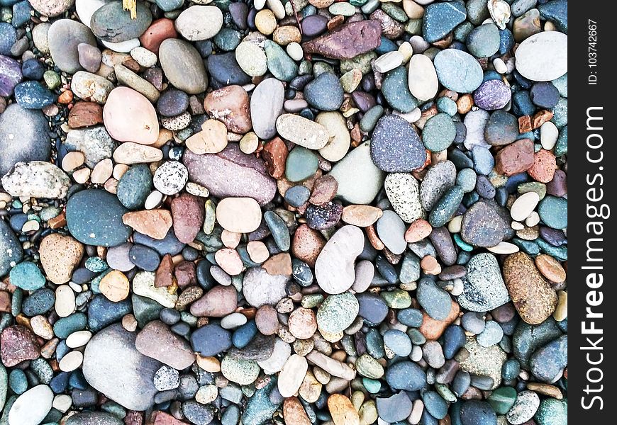 Assorted Colored Rocks