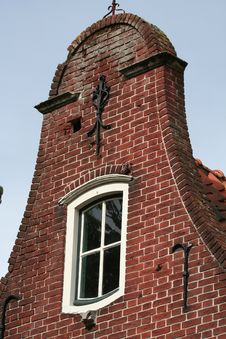 Monumental Dutch House Stock Image
